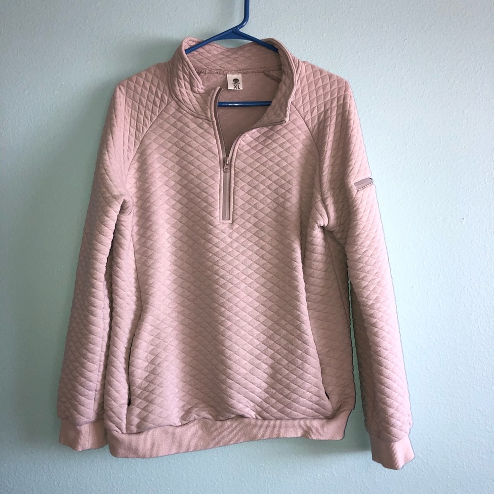 Quilted Lux Quarter Zip